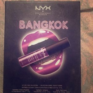 Nyx Bangkok eyeshadow blush lip